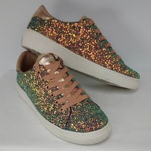 Skechers Glittery Fashion Sneakers